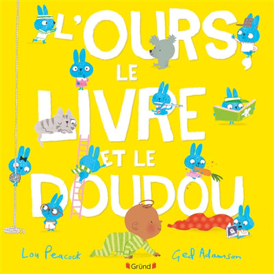 OURS, LE LIVRE ET LE DOUDOU