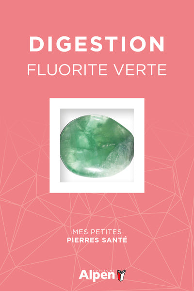 COFFRET DIGESTION  FLUORITE VERTE