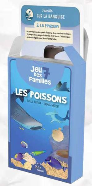 JEU DES 7 FAMILLES  LES POISSONS