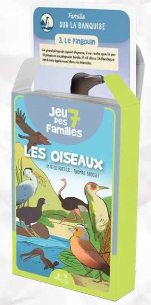 JEU DES 7 FAMILLES  LES OISEAUX