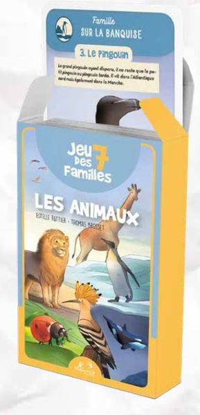 JEU DES 7 FAMILLES  LES ANIMAUX