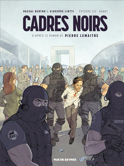 CADRES NOIRS T.01 AVANT