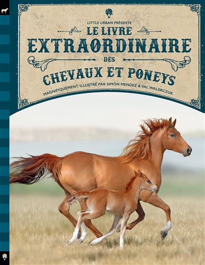 LIVRE EXTRAORDINAIRE DES CHEVAUX ET PONEYS