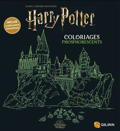 HARRY POTTER  COLORIAGES PHOSPHORESCENTS