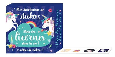 MON DISTRIBUTEUR DE STICKERS METS DES LICORNES DANS TA VIE