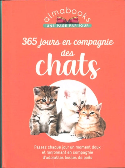 ALMABOOKS 365 JOURS EN COMPAGNIE DES CHATS