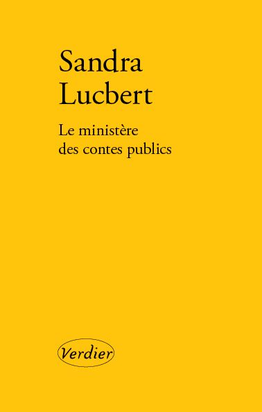 MINISTÈRE DES COMPTES PUBLICS