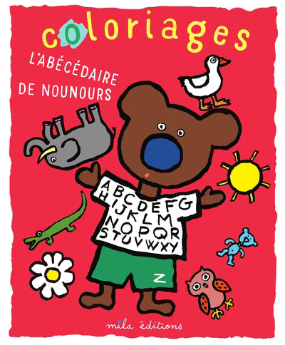 COLORIAGES: L'ABECEDAIRE DE NOUNOURS