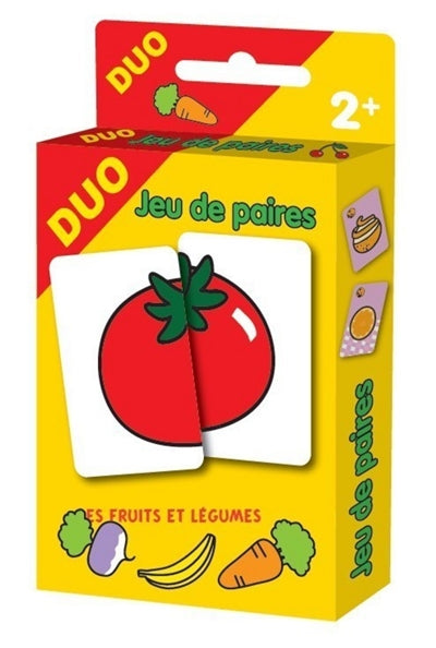 FRUITS   LEGUMES - CARTES DUO