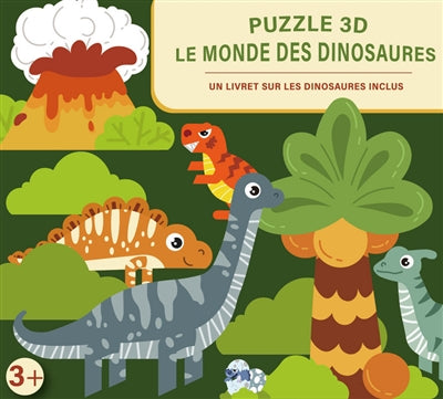 COFFRET PUZZLE 3D - DINOS