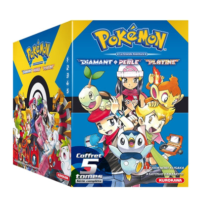 POKÉMON DIAMANT PERLE PLATINE (COFFRET 5 VOLUMES)