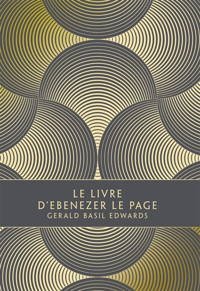 LIVRE D'EBENEZER LE PAGE