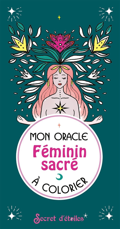 MON ORACLE FEMININ SACRE A COLORIER