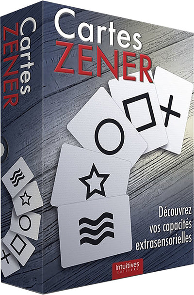CARTES ZENER (COFFRET 25 CARTES + LIVRET)