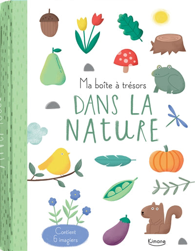 DANS LA NATURE - COFFRET 6 LIVRES