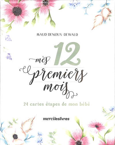 MES 12 PREMIERS MOIS: 24 CARTES ETAPES DE MON BEBE. COFFRET