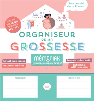 ORGANISEUR DE MA GROSSESSE MEMONIAK
