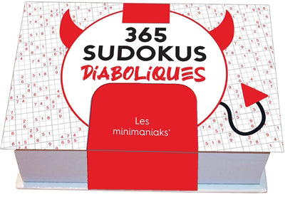 MINIMANIAKS 365 SUDOKUS DIABOLIQUES
