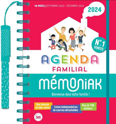 AGENDA FAMILIAL MEMONIAK 2024