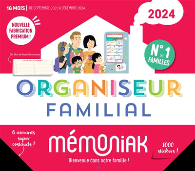 ORGANISEUR FAMILIAL MEMONIAK 2024