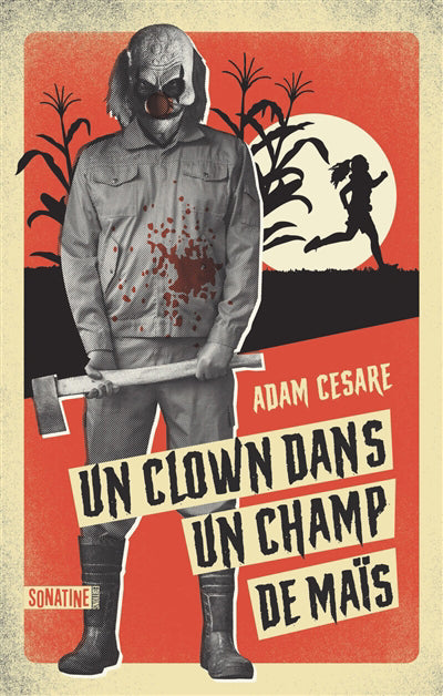 UN CLOWN DANS UN CHAMP DE MAIS