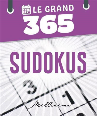 GRAND 365 : SUDOKUS