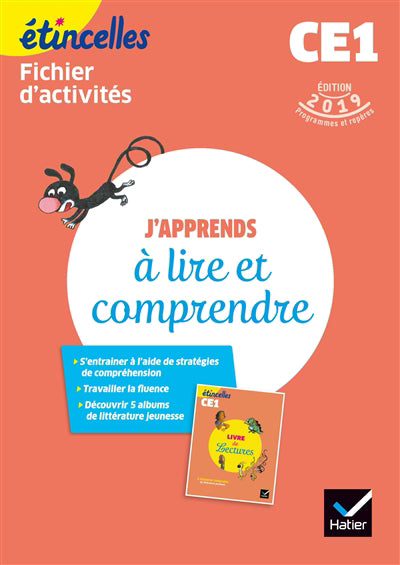 Étincelles CE1 fichier d'activités j'apprends à lire et comprendr