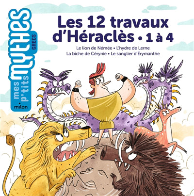 12 travaux d'Heracles 1 a 4