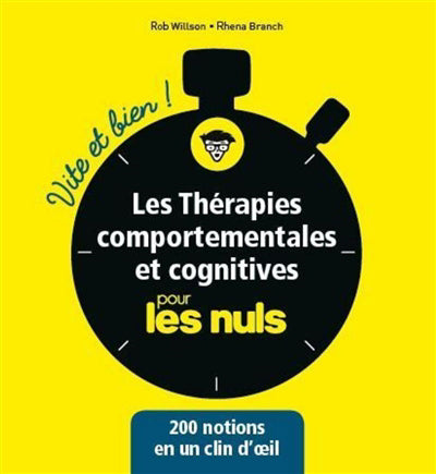 THERAPIES COMPORTEMENTALES ET COGNITIVES VITE ET BIEN POUR LES