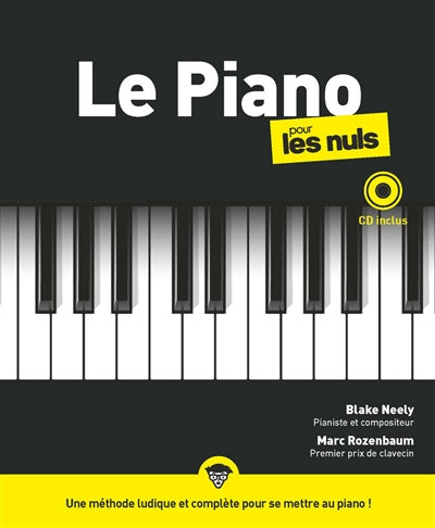 PIANO POUR LES NULS + CD 2E ED.