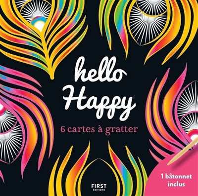 HELLO HAPPY : 6 CARTES A GRATTER