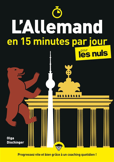 ALLEMAND EN 15 MINUTES PAR JOUR POUR LES NULS