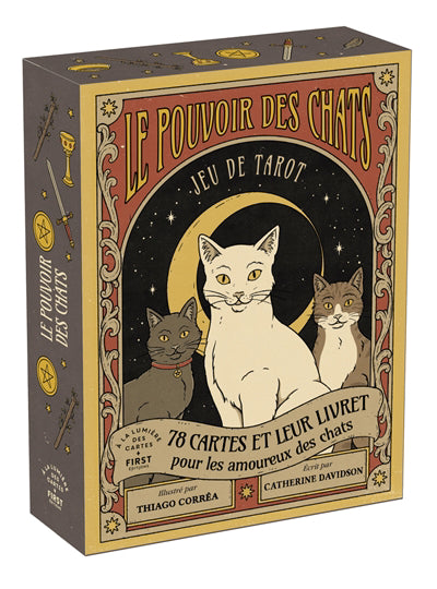 TAROT     LE POUVOIR DES CHATS