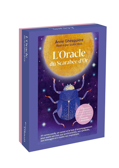 ORACLE DU SCARABEE D'OR - 44 CARTES ORACLE, UN C  ARNET ET LE LIV