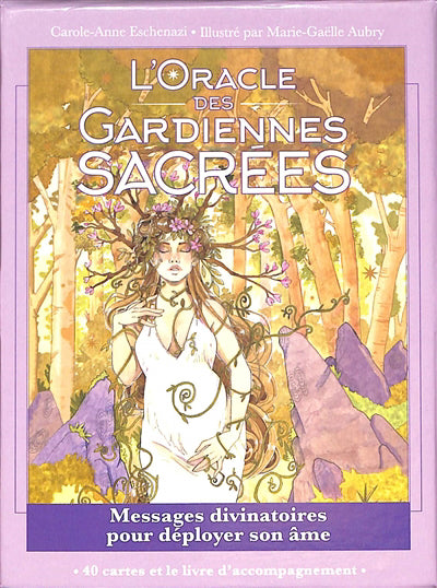 ORACLE DES GARDIENNES SACREES (COFFRET 40 CARTES + LIVRET)