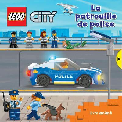 LEGO CITY LA PATROUILLE DE POLICE - LIVRE ANIME