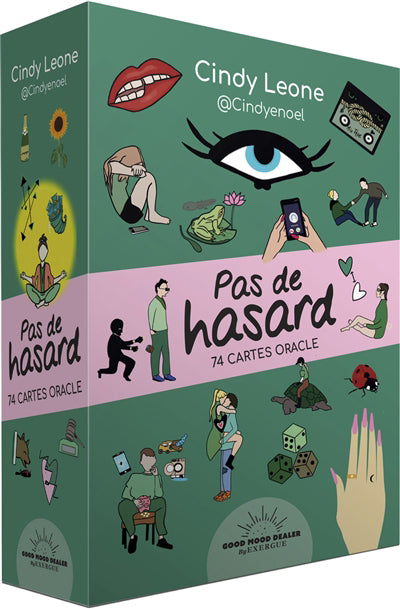 PAS DE HASARD (COFFRET 74 CARTES ORACLE + LIVRET)