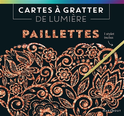 CARTES A GRATTER DE LUMIERE -PAILLETTES