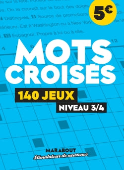 MOTS CROISES -140 JEUX NIVEAU 3/4