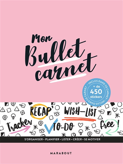 BULLET CARNET +450 STICKERS