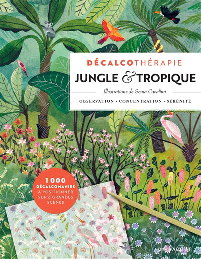 DECALCOTHERAPIE JUNGLE ET TROPIQUE