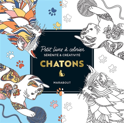 CHATONS -PETIT LIVRE A COLORIER