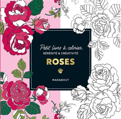 ROSES -PETIT LIVRE A COLORIER