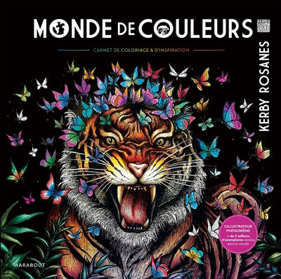 MONDE DE COULEURS -CARNET DE COLORIAGE..