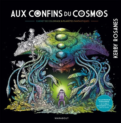 AUX CONFINS DU COSMOS -CARNET..COLORIAGE