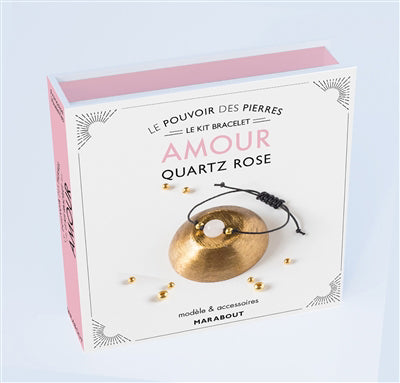 KIT BRACELET AMOUR -QUARTZ ROSE