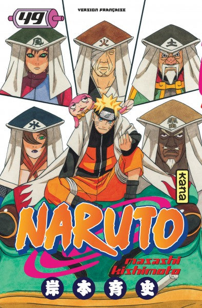 NARUTO T.49 CONSEIL DES CINQ KAGE