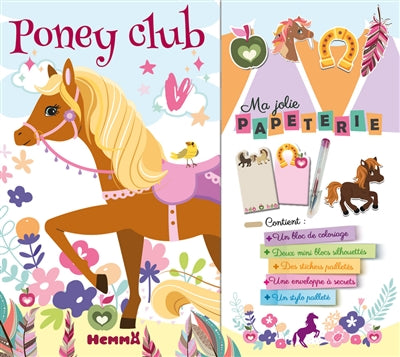 MA JOLIE PAPETERIE - PONEY CLUB