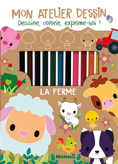 MON ATELIER DESSIN - LA FERME