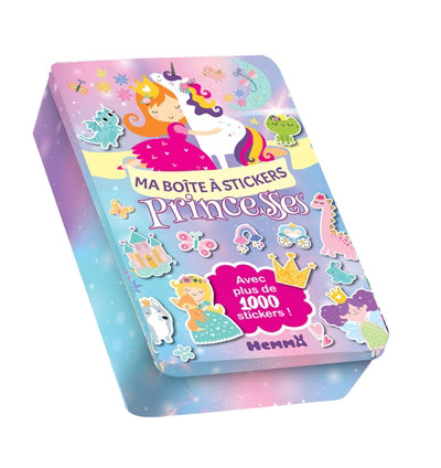 MA BOITE A STICKERS - PRINCESSES - AVEC PLUS DE 1000 STICKERS !